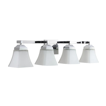 Staunton Iron/Glass Modern Cottage LED Vanity Light